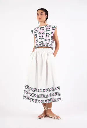 Amber Skirt - Papillon Moss