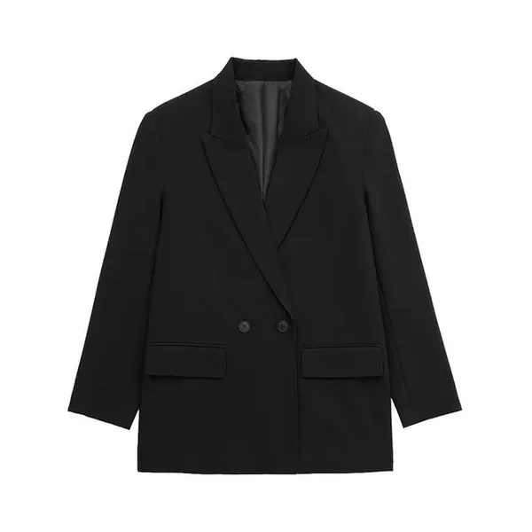 Amiah Structured Blazer: Elegant, Long-Sleeved Design