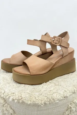 Antelope June Make Up Leather Buckle Wedge