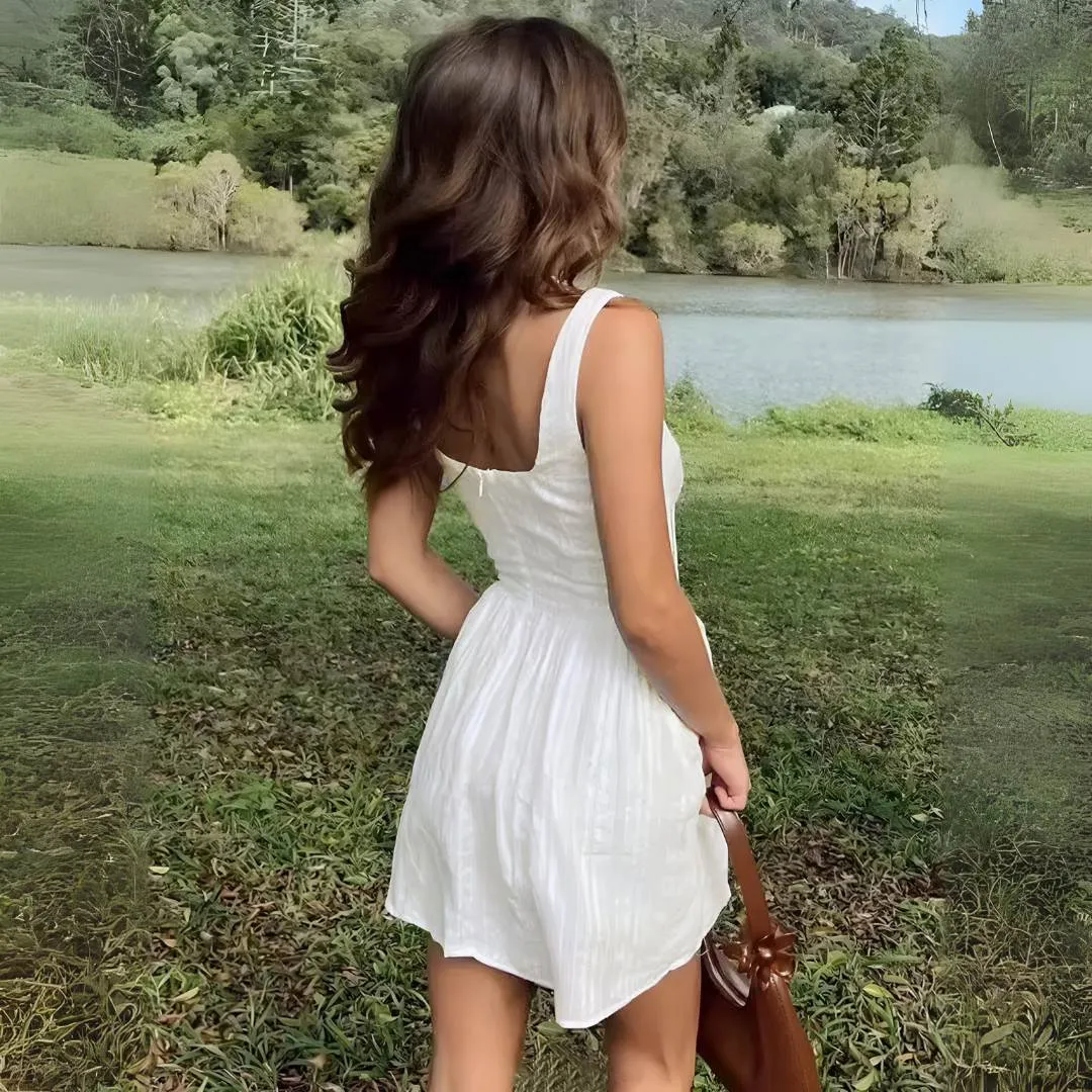 Athena™ | Classic Sleeveless Mini Dress