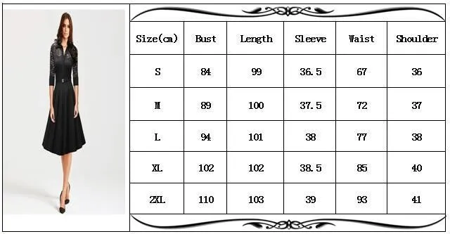 Audrey Hepburn vintage women Lace Waist Black big swing robe high dress Lady rockabilly party dresses