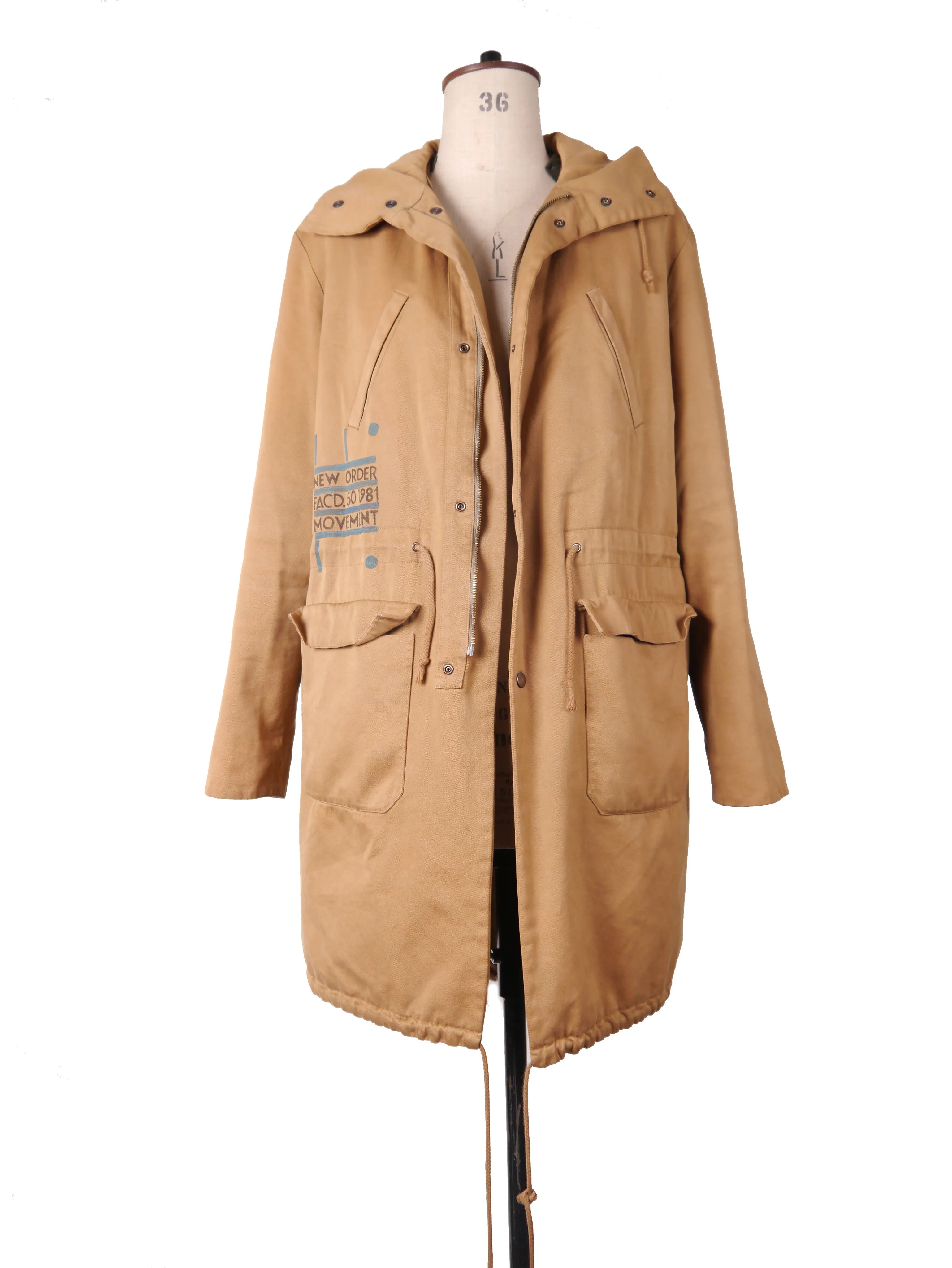 A/W03-04 'Closer' Fishtail Parka by Raf Simons