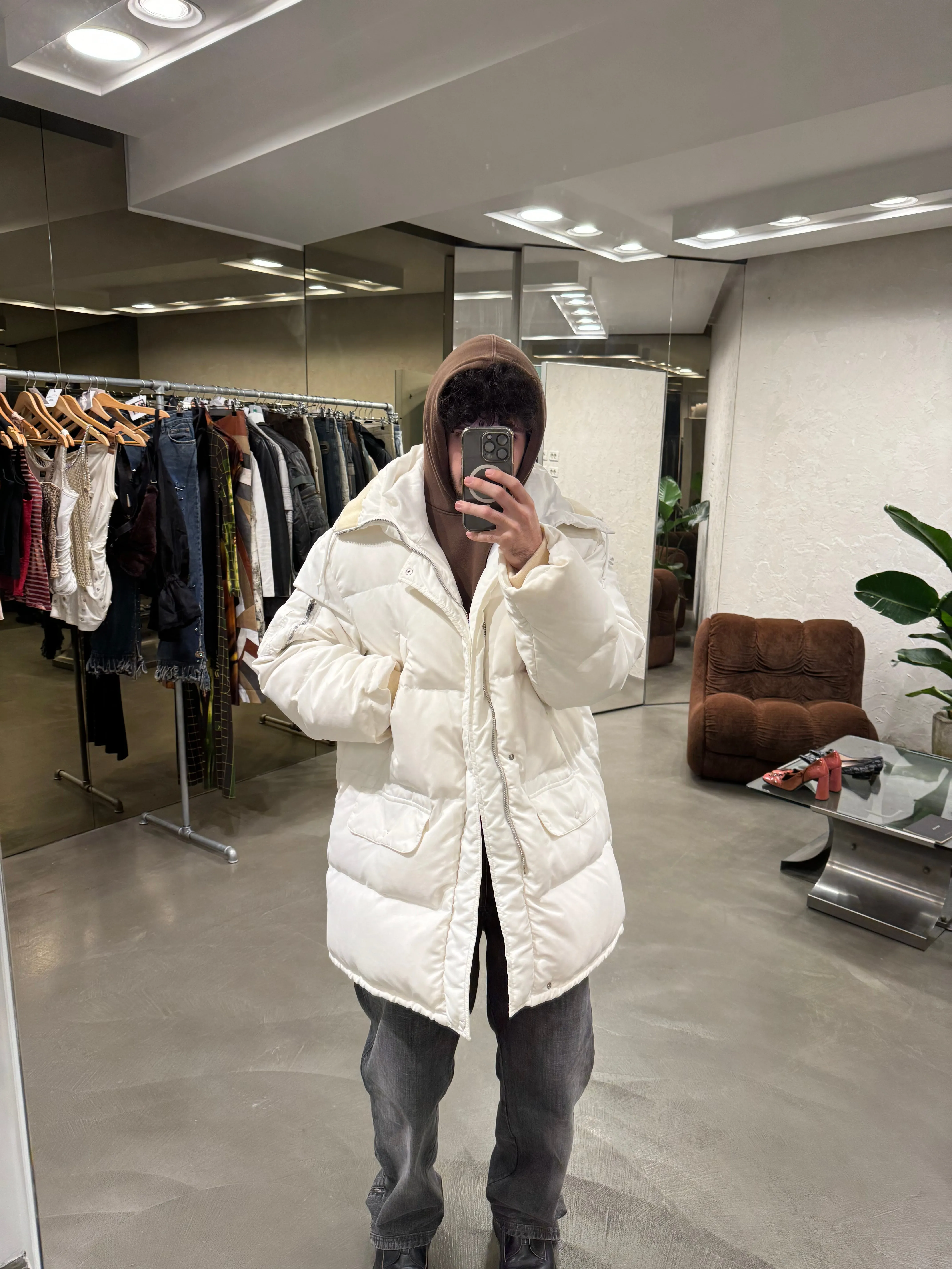 A/W1998 Helmut Lang goose down oversized parka
