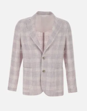 Barba linne ullkontrollerad blazer
