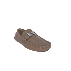 Beige Hermes Inspired Loafers Moderno