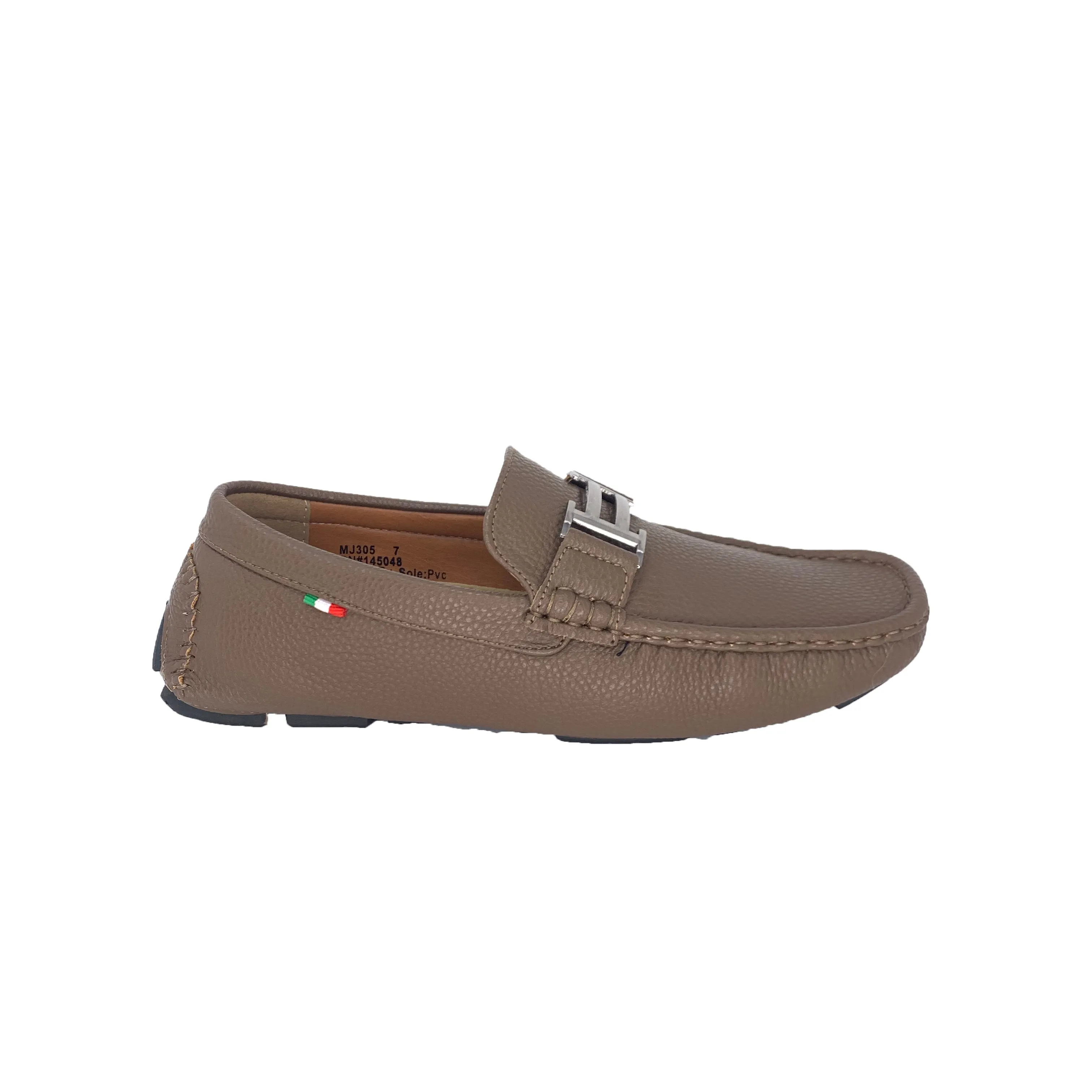 Beige Hermes Inspired Loafers Moderno