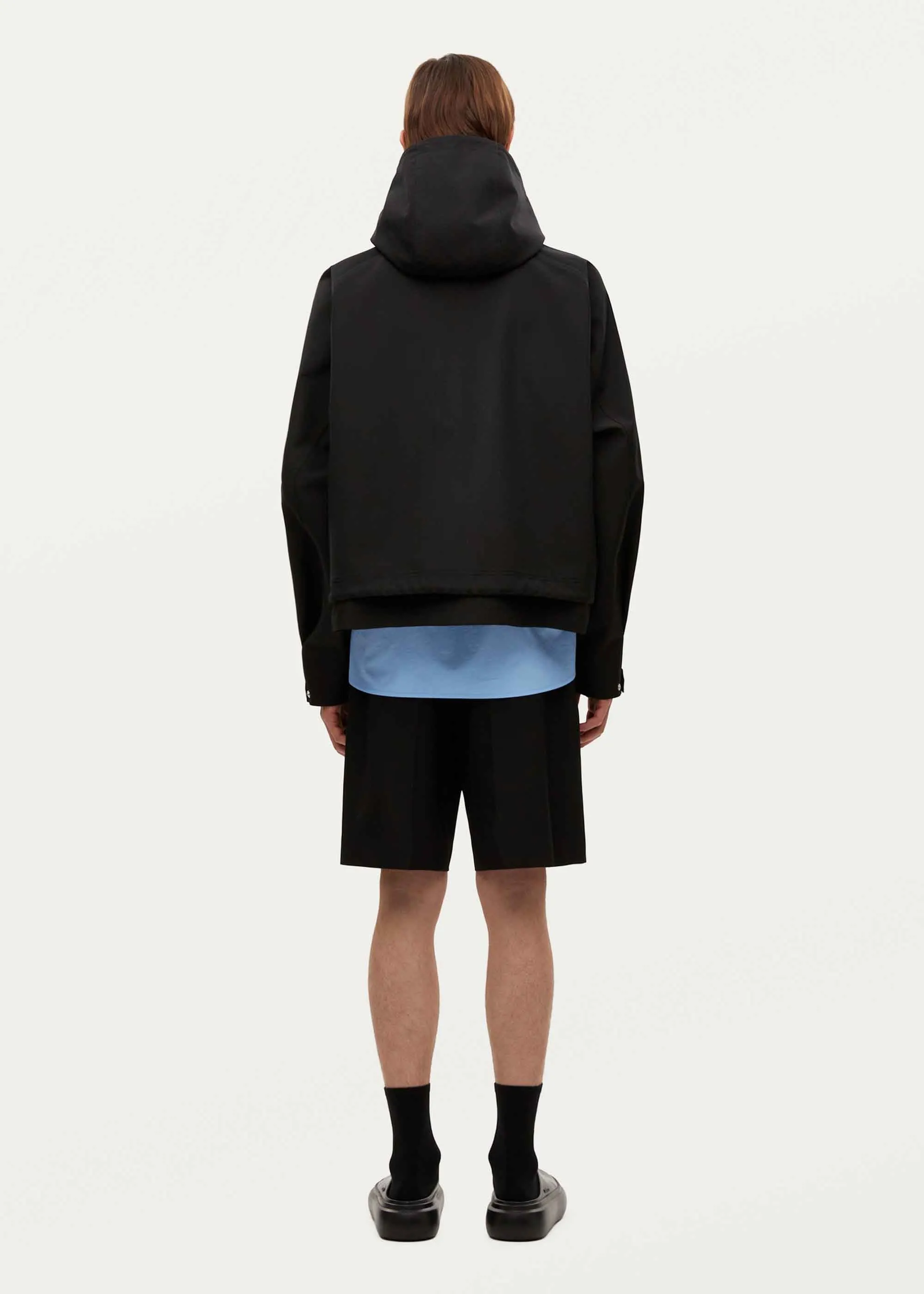 Black Hooded Parka