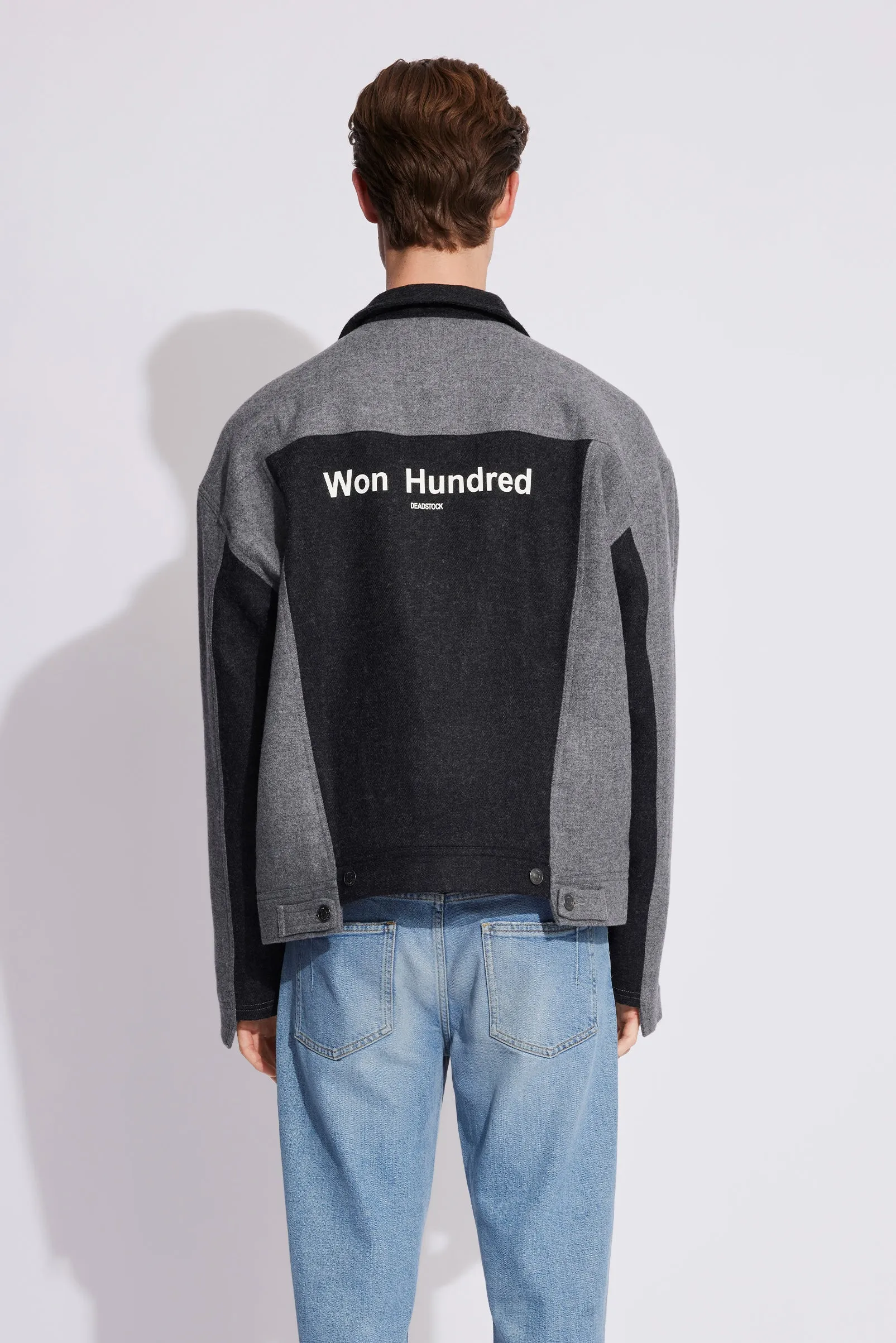 Bologne Zip Jacket - Multi Color Grey