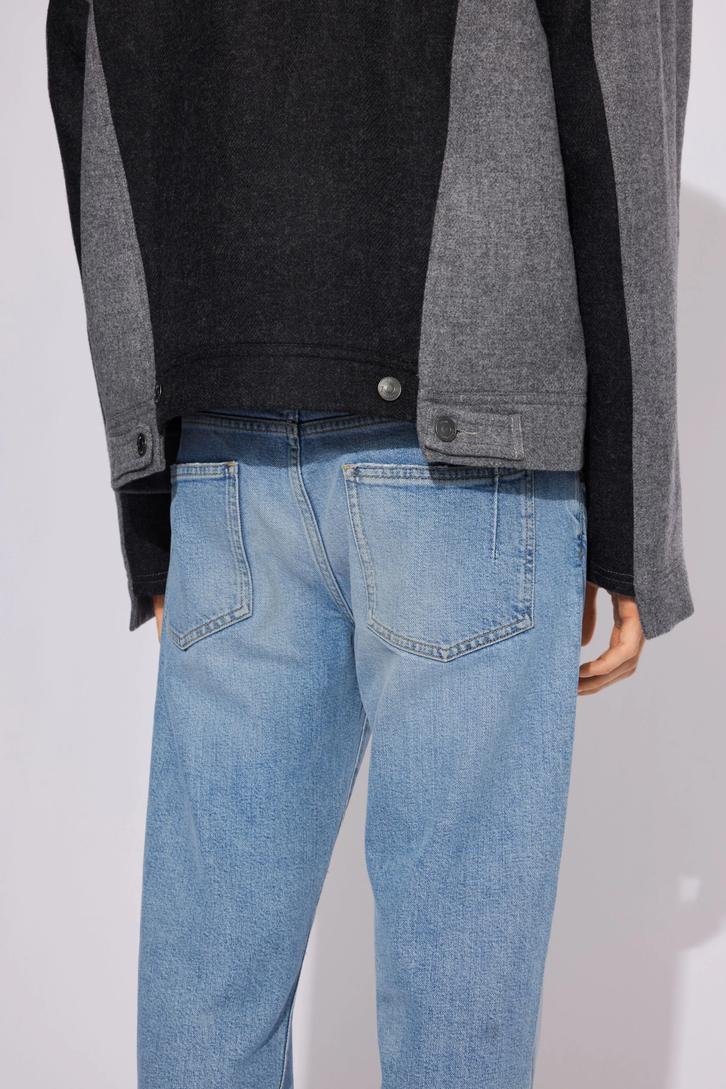 Bologne Zip Jacket - Multi Color Grey