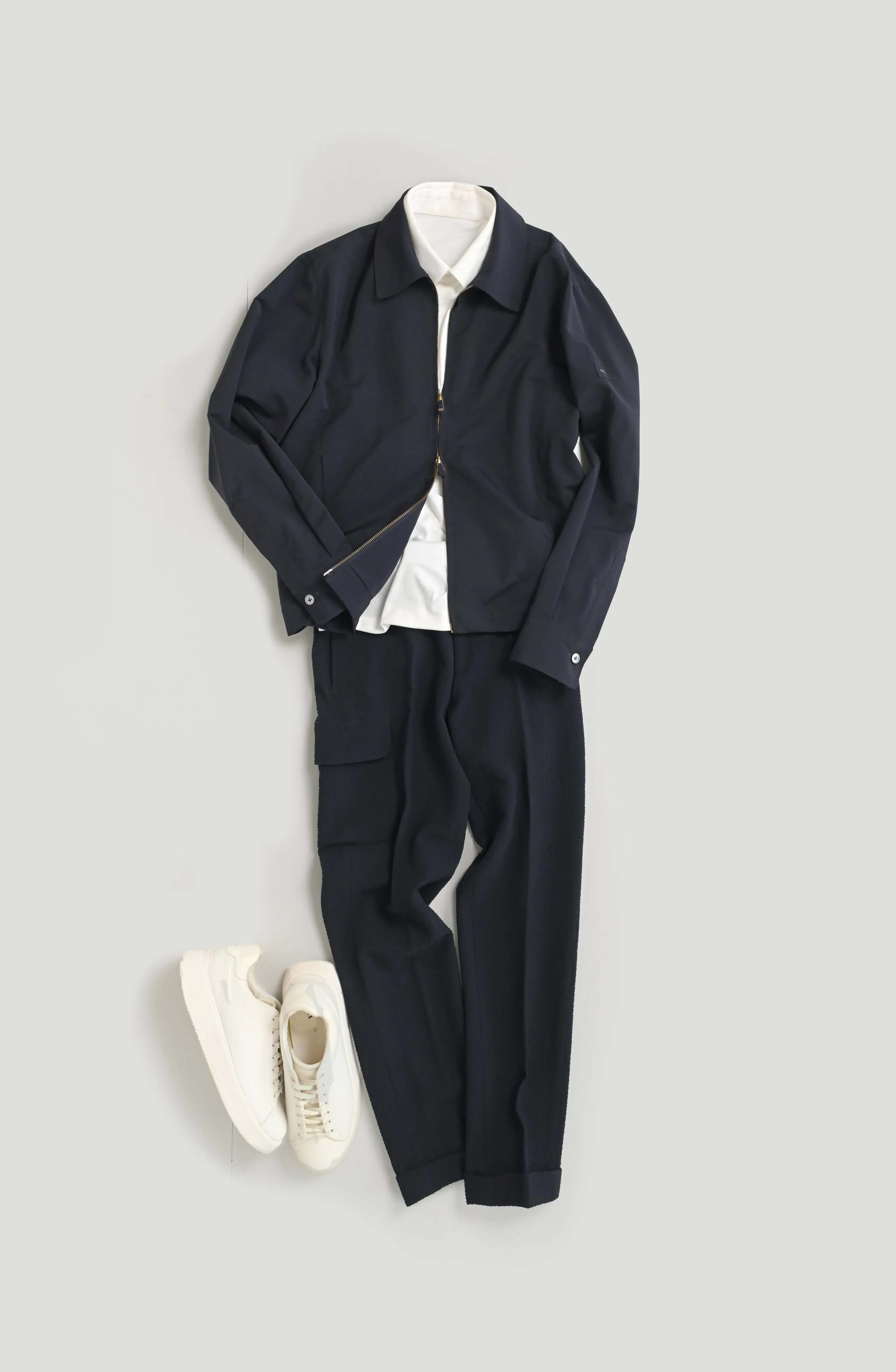 Bomber Jacket - Navy Blue
