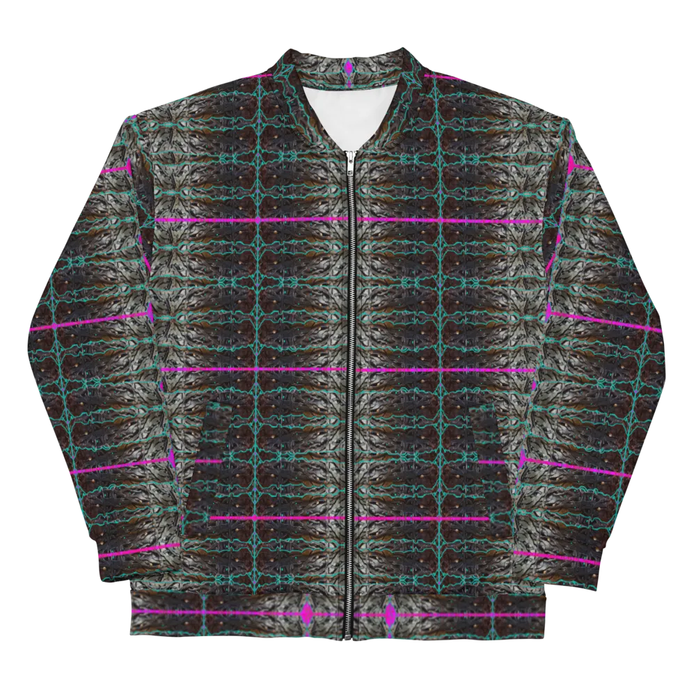 Bomber Jacket (Unisex)(Rind#8 Tree Link) RJSTH@Fabric#8  RJSTHW2021 RJS