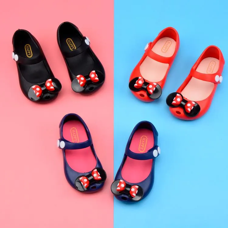 Bowtique Polka Dotty Jelly Sandals (Standard)