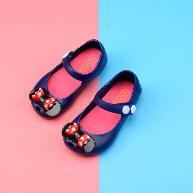 Bowtique Polka Dotty Jelly Sandals (Standard)
