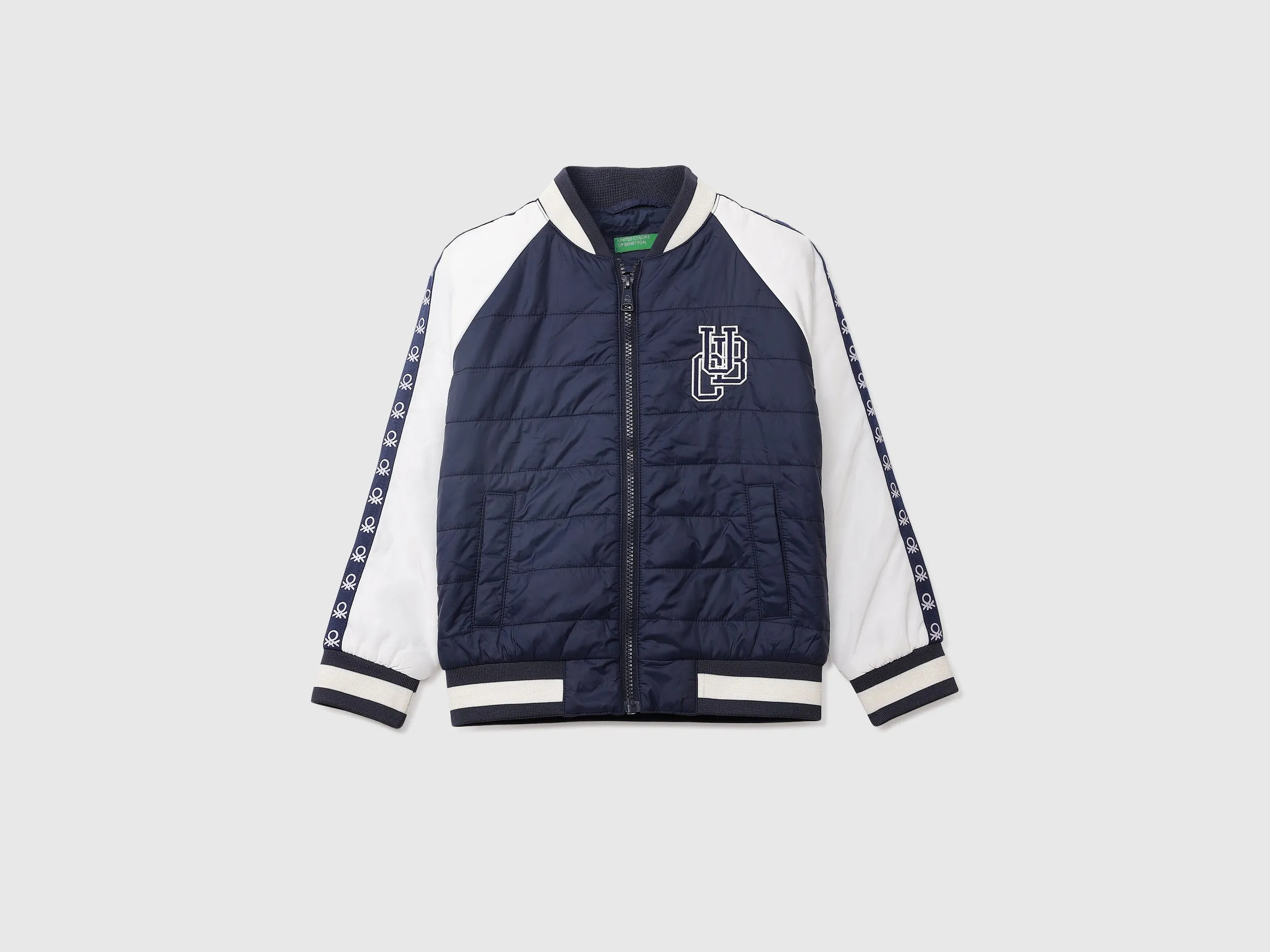 Boys Blue Bomber Jacket
