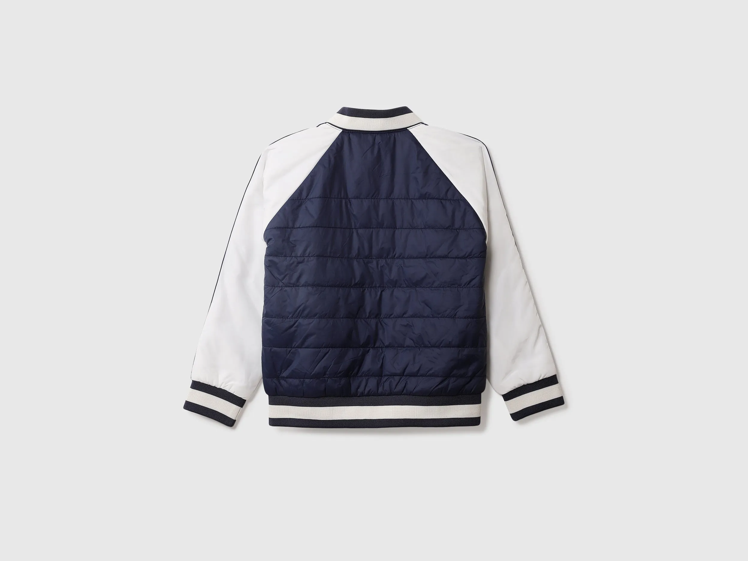 Boys Blue Bomber Jacket