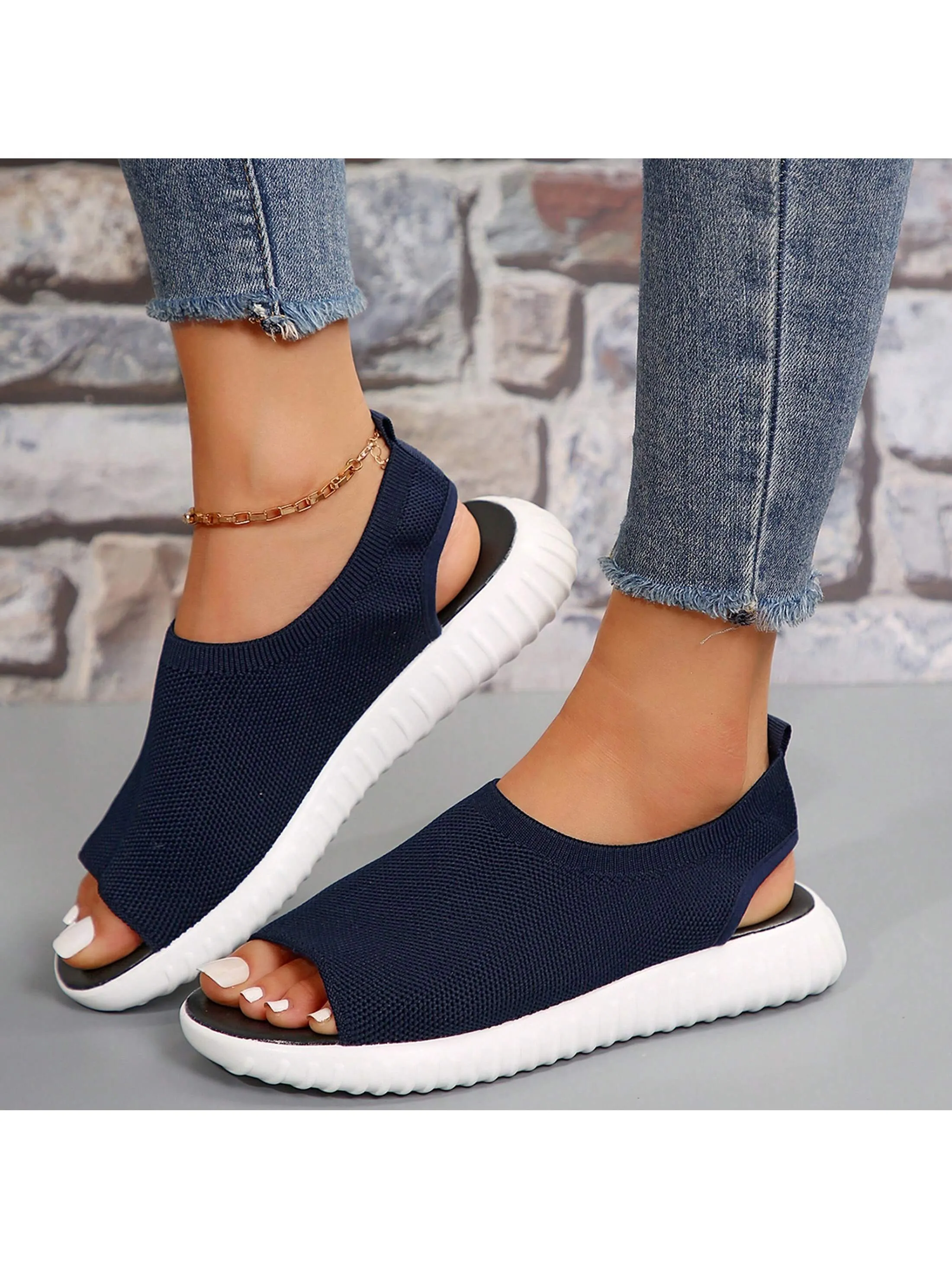 Breathable Mesh Peep-Toe Wedge Platform Sandals – Ultimate Comfort for Stylish Summer Days