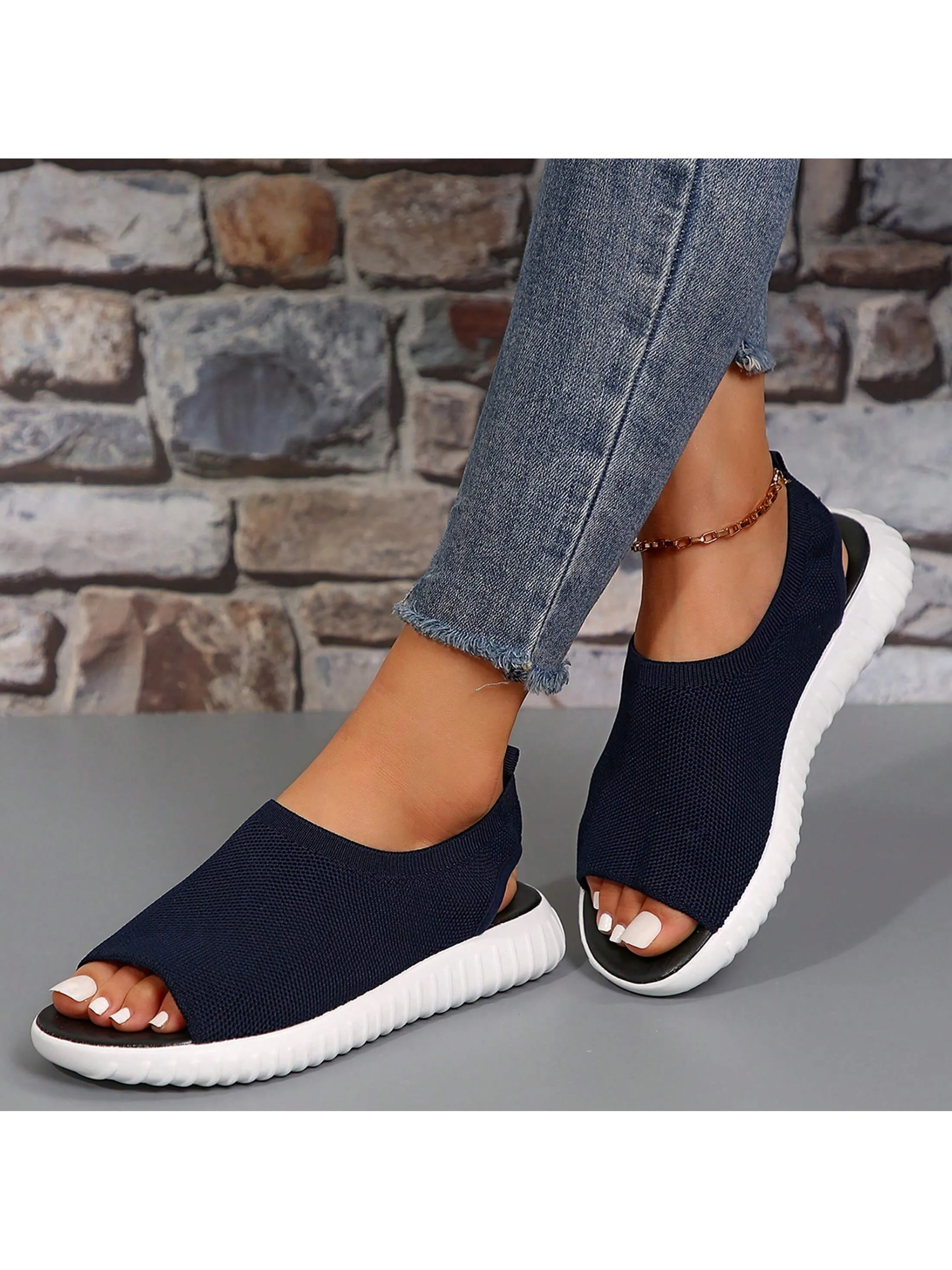 Breathable Mesh Peep-Toe Wedge Platform Sandals – Ultimate Comfort for Stylish Summer Days