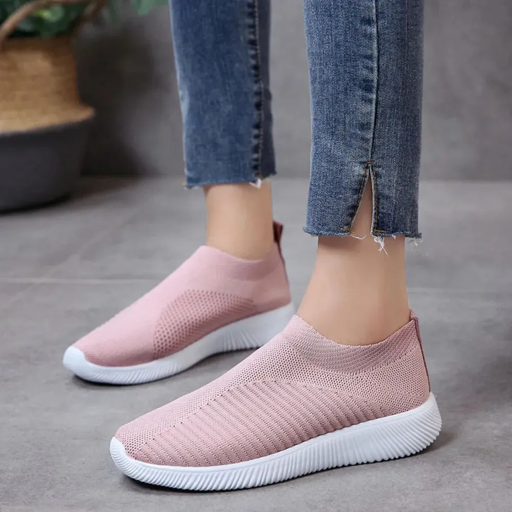 Breathable Mesh Slip-On Athletic