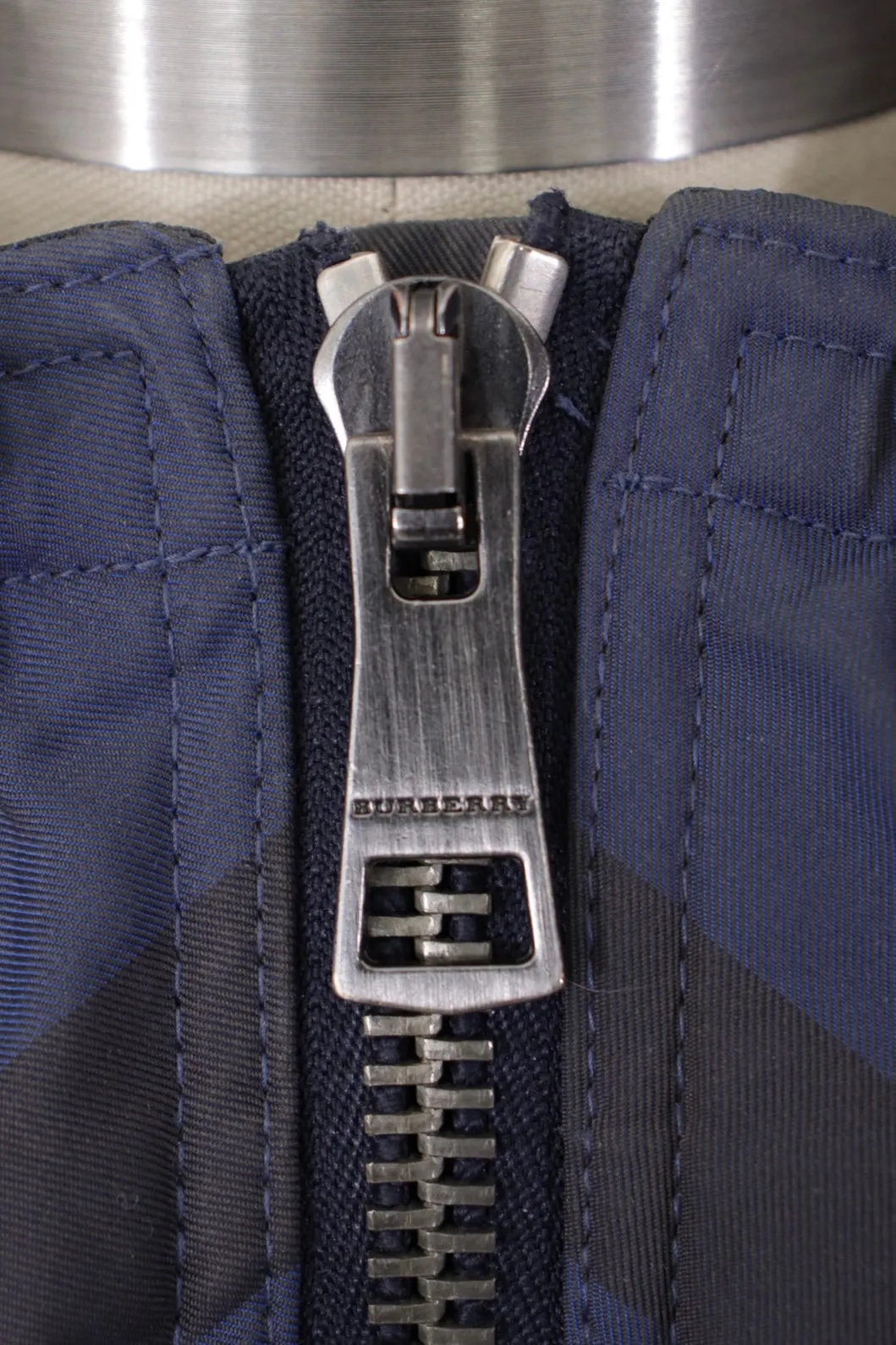 Burberry Brit Hooded Check Coat*