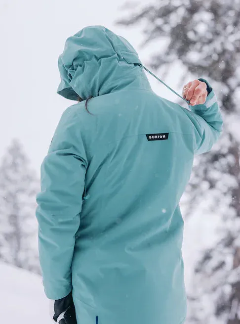Burton Jet Ridge Jacket Womens Rock Lichen