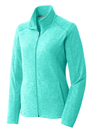 C1731W Ladies Heather Microfleece Full-Zip Jacket