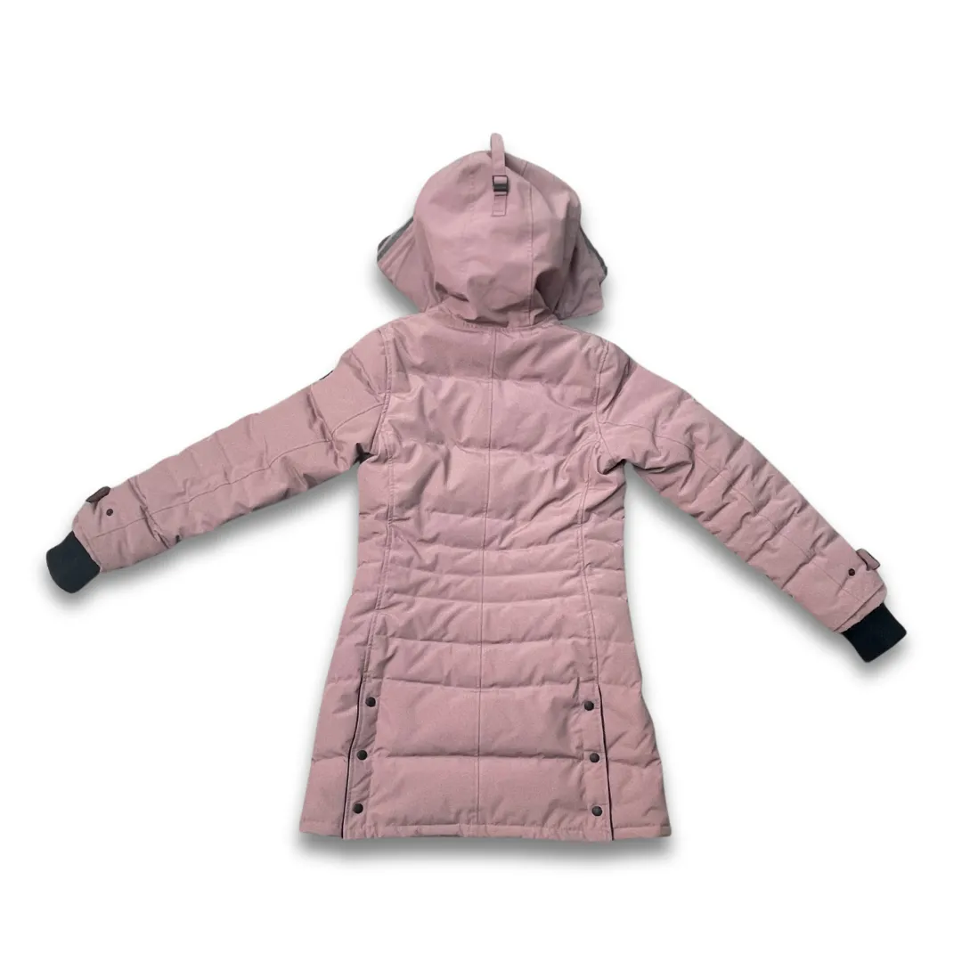 Canada Goose Dusty Rose Lorette Hooded Parka - Size Small