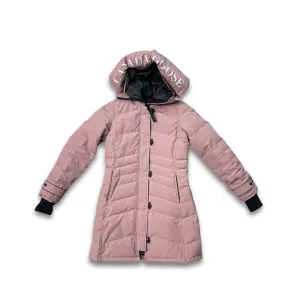 Canada Goose Dusty Rose Lorette Hooded Parka - Size Small