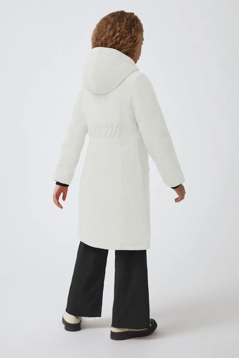 Canada Goose Youth Brittania Parka - North Star White