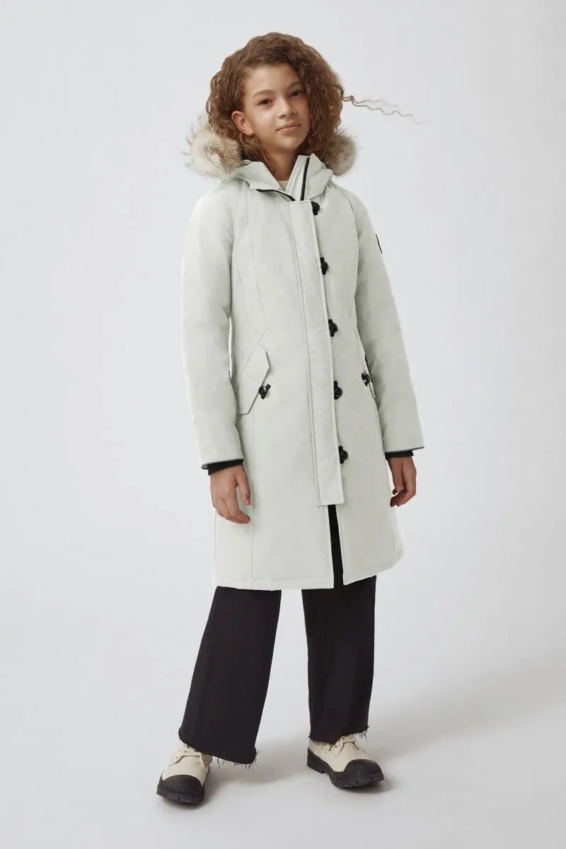 Canada Goose Youth Brittania Parka - North Star White