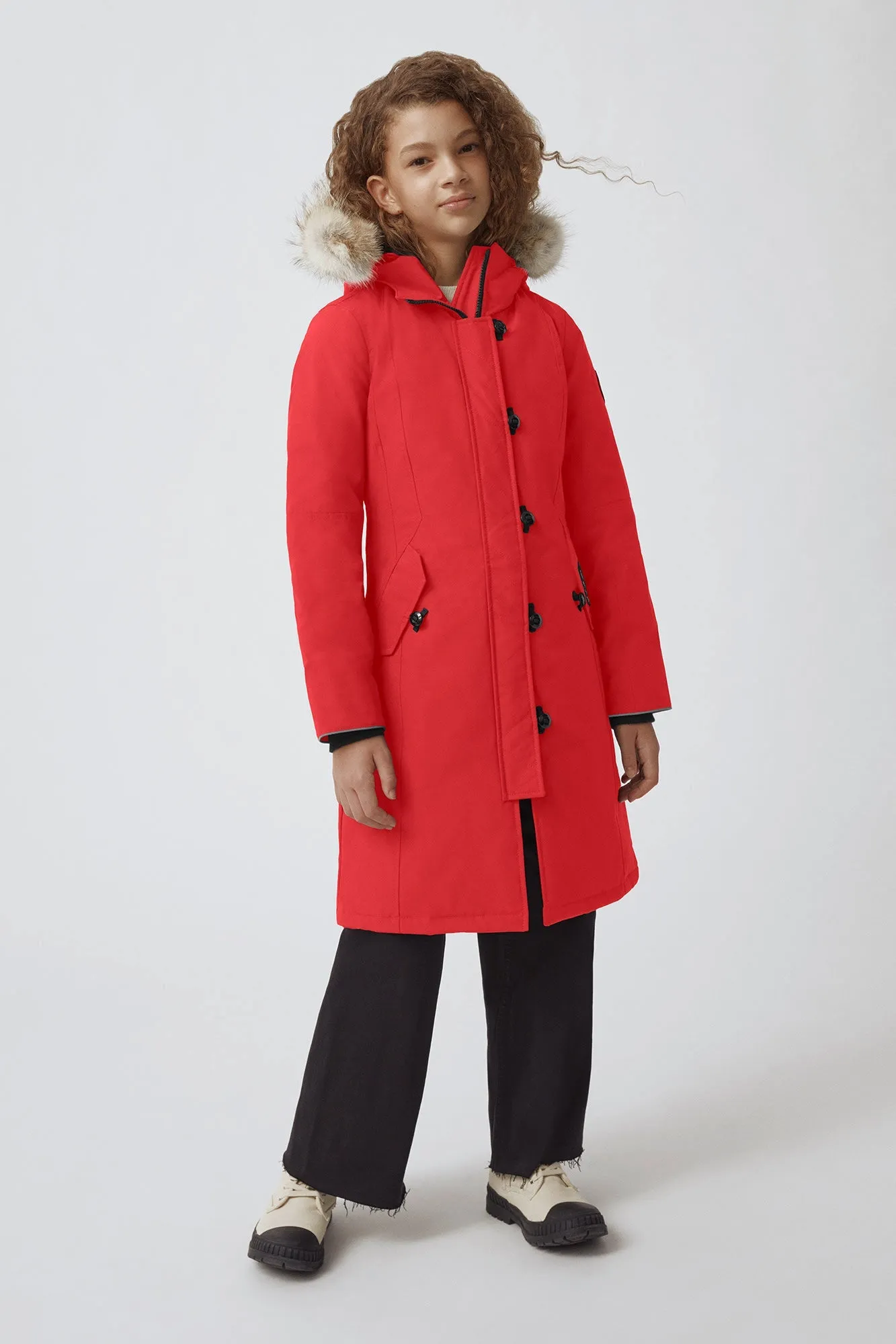 Canada Goose Youth Brittania Parka - Red