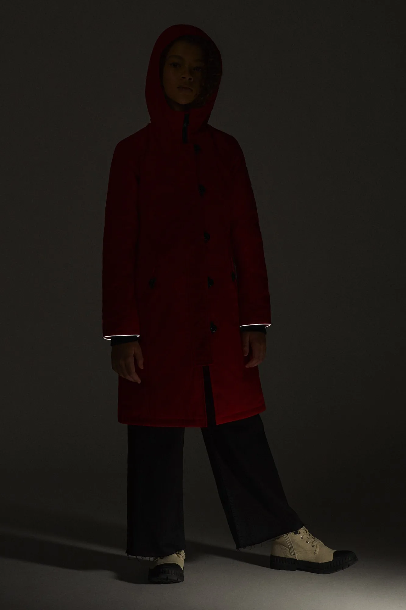 Canada Goose Youth Brittania Parka - Red