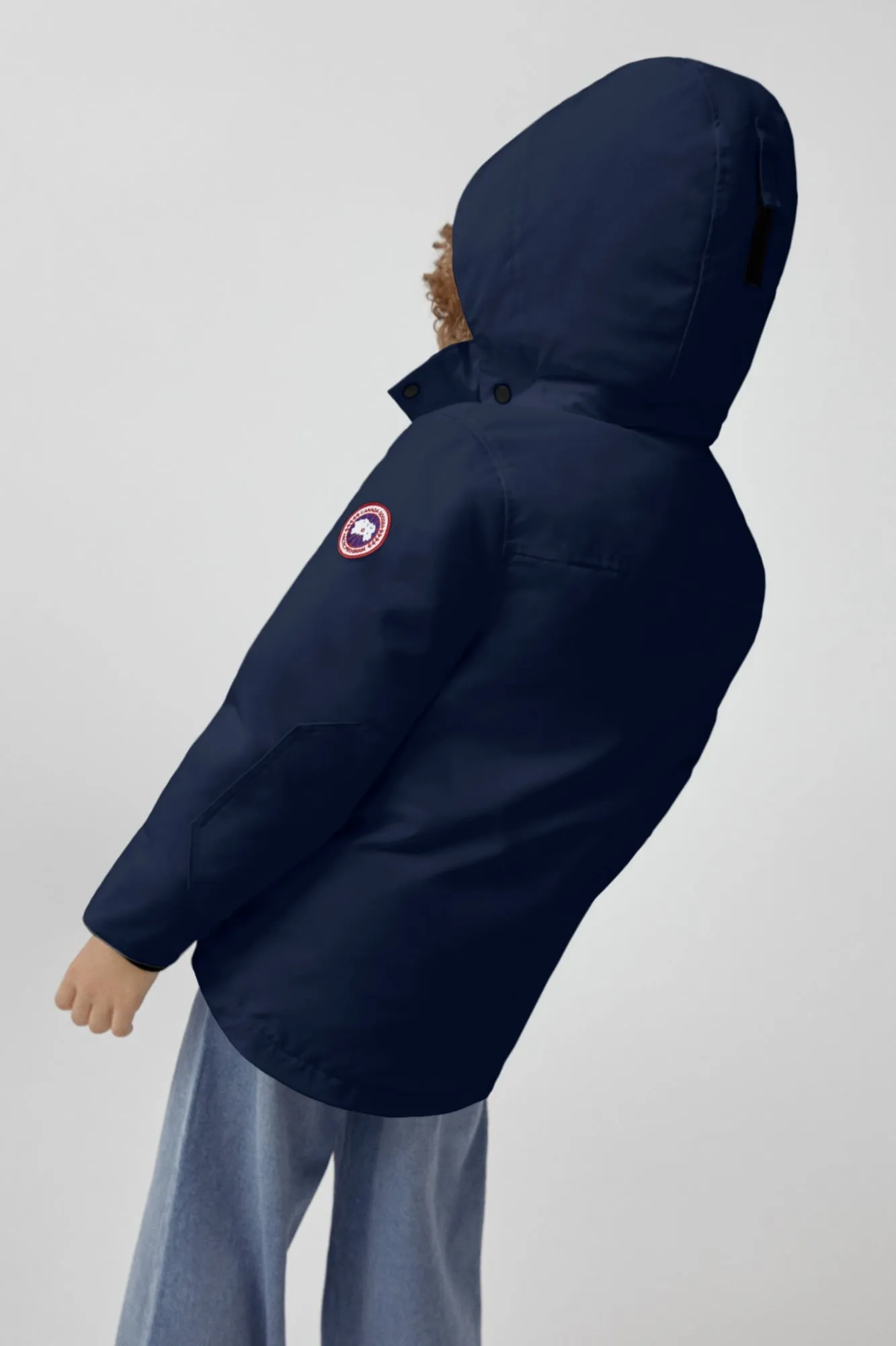 Canada Goose Youth Logan Parka - Atlantic Navy