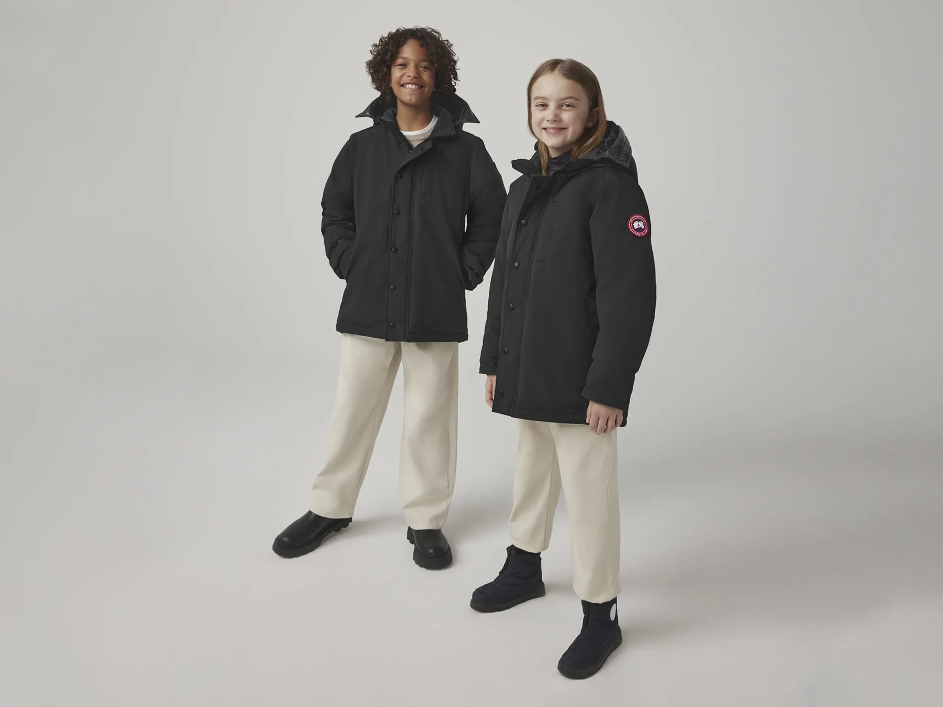 Canada Goose - Youth Logan Parka - Black