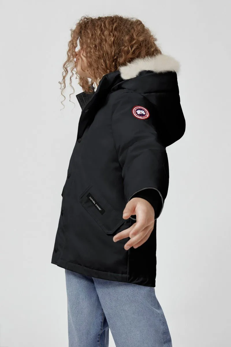 Canada Goose Youth Logan Parka - Black