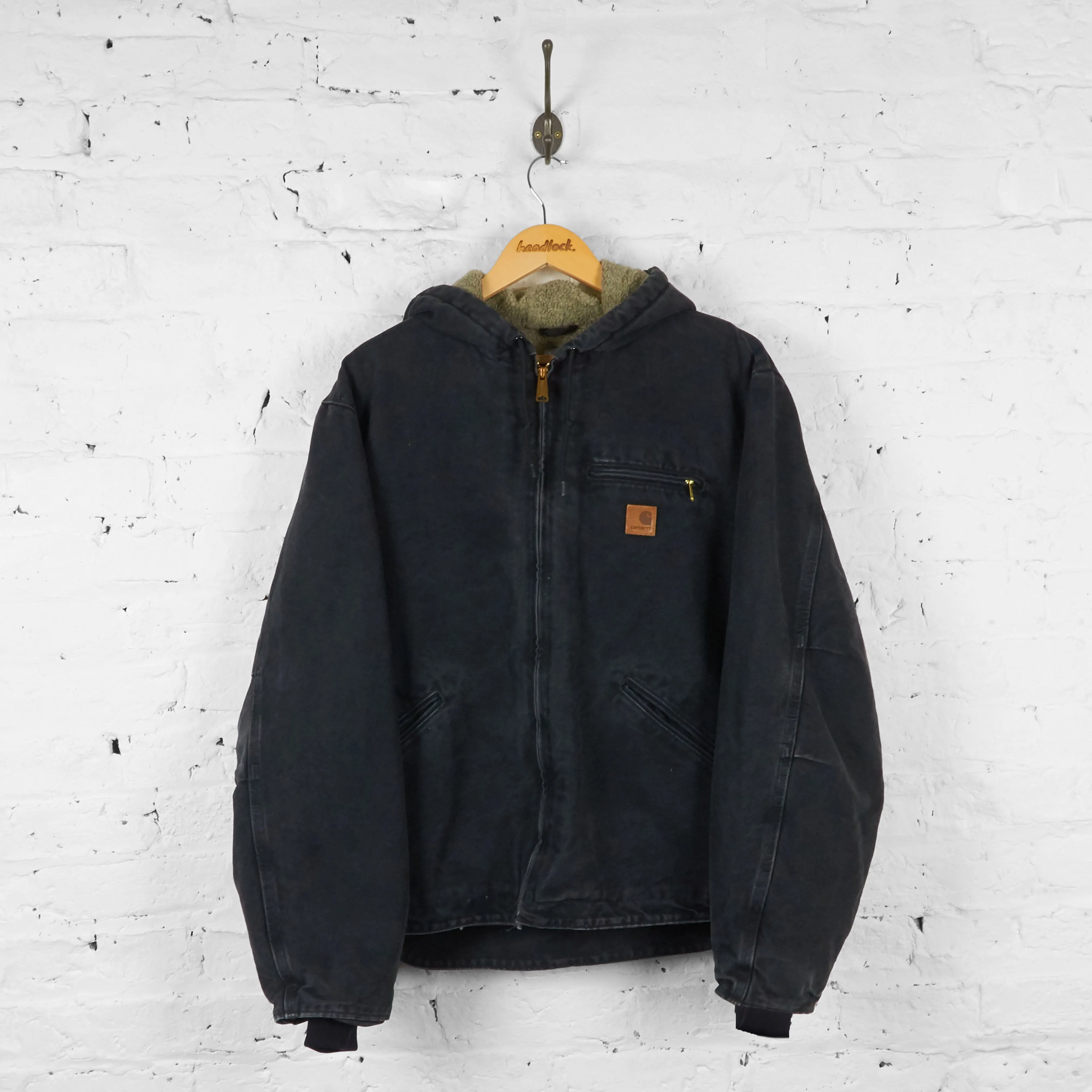 Carhartt Hooded Jacket - Black - L