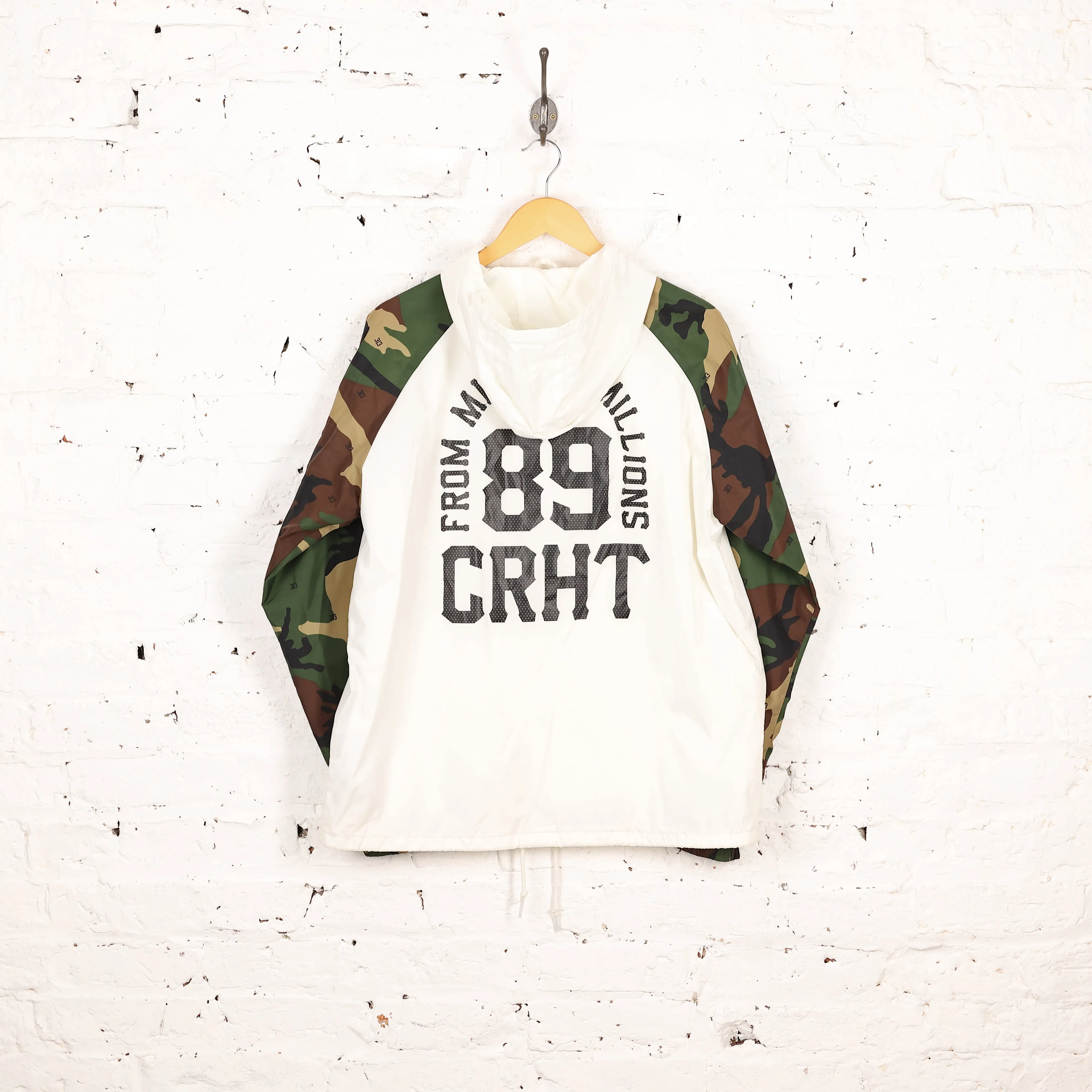 Carhartt Hooded Mill 89 Jacket - White - L