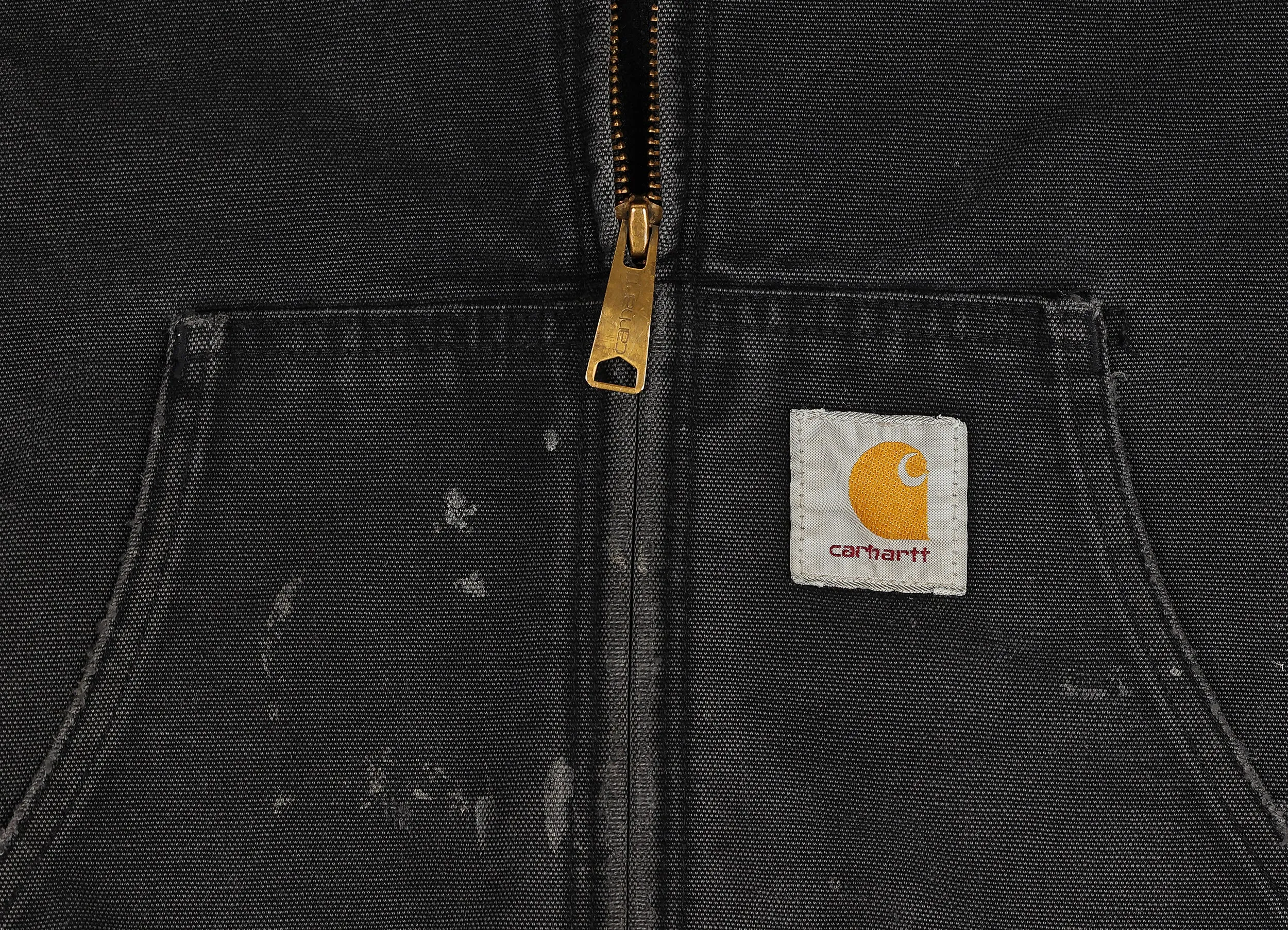 Carhartt Hooded Work Jacket - Black -XXL