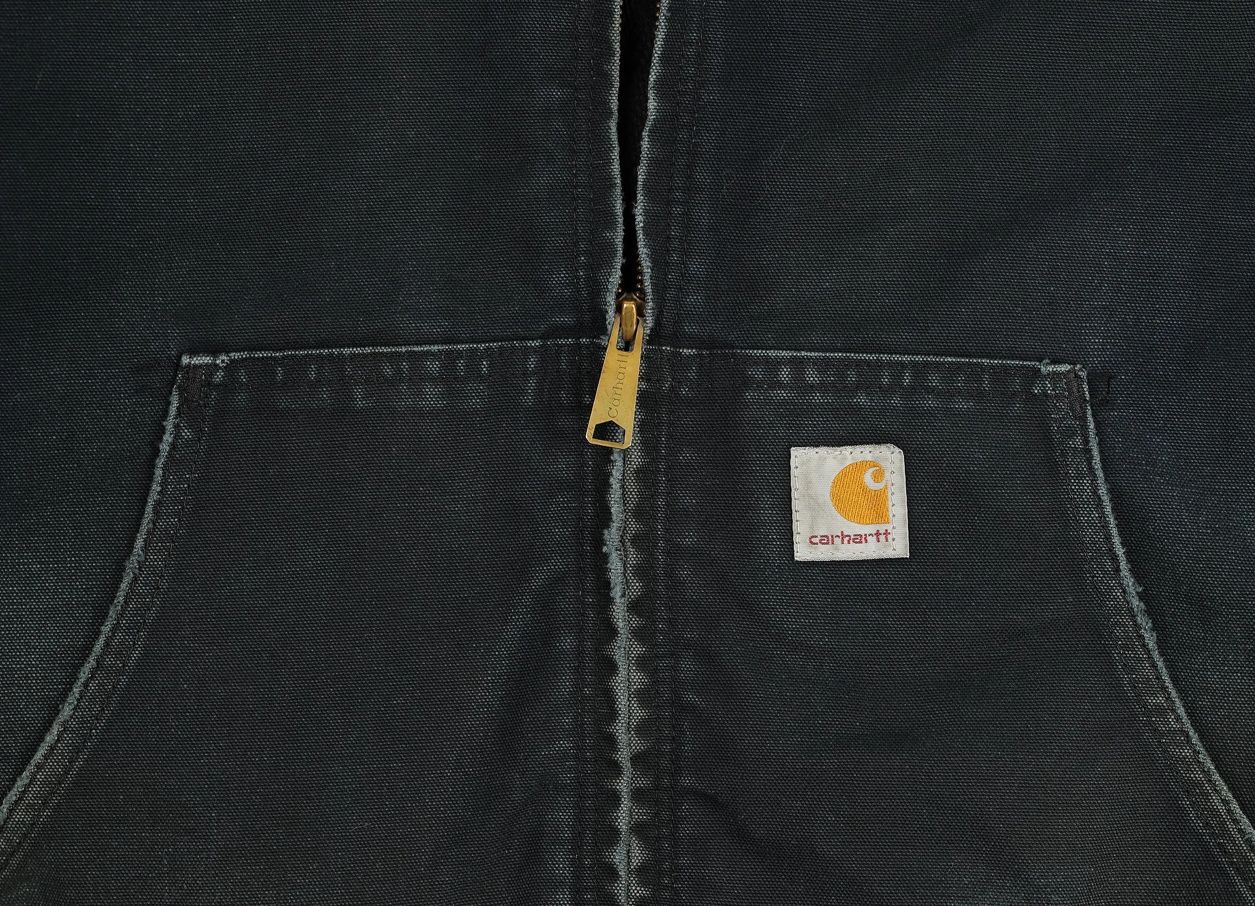 Carhartt Hooded Work Jacket - Black - XXL