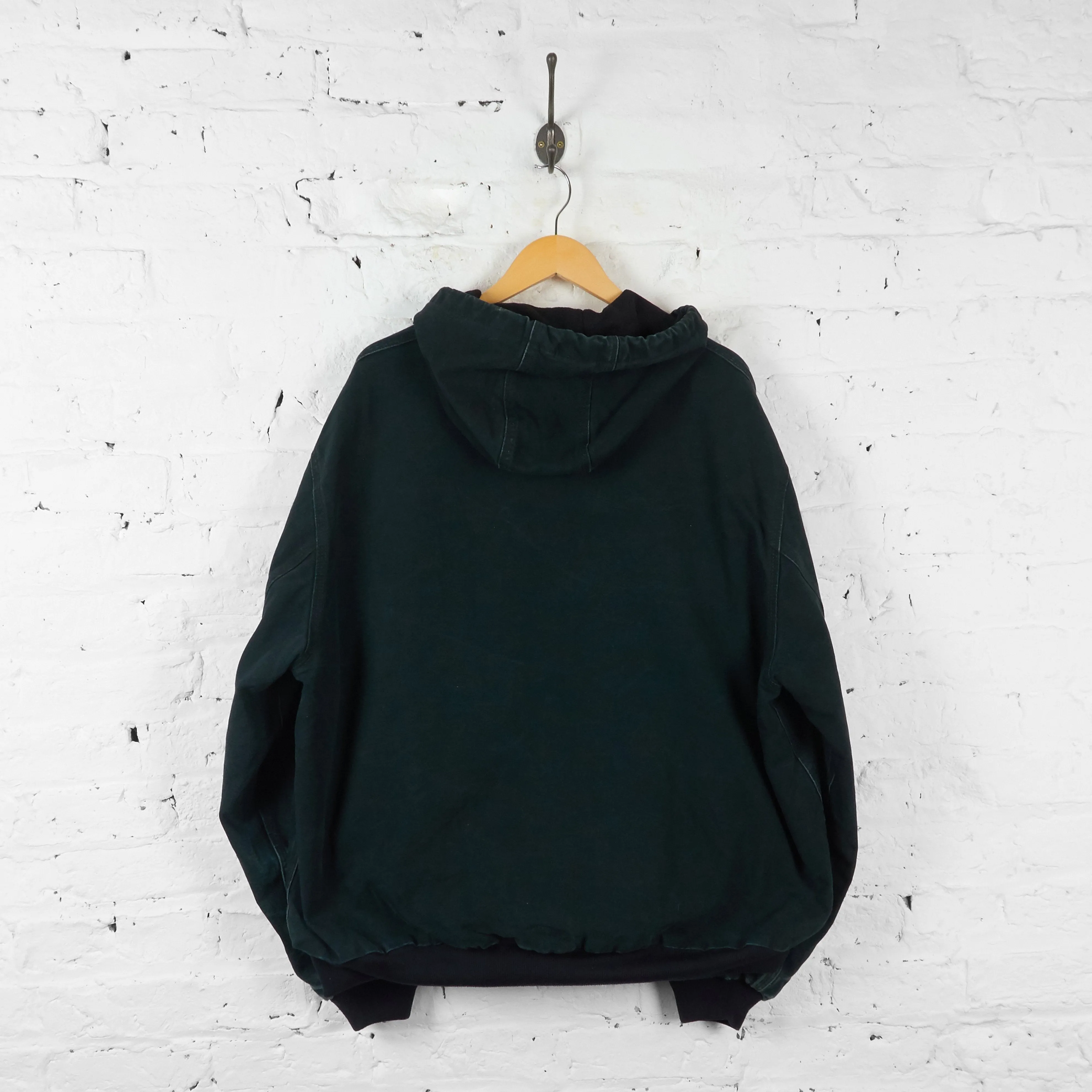 Carhartt Hooded Work Jacket - Black - XXL