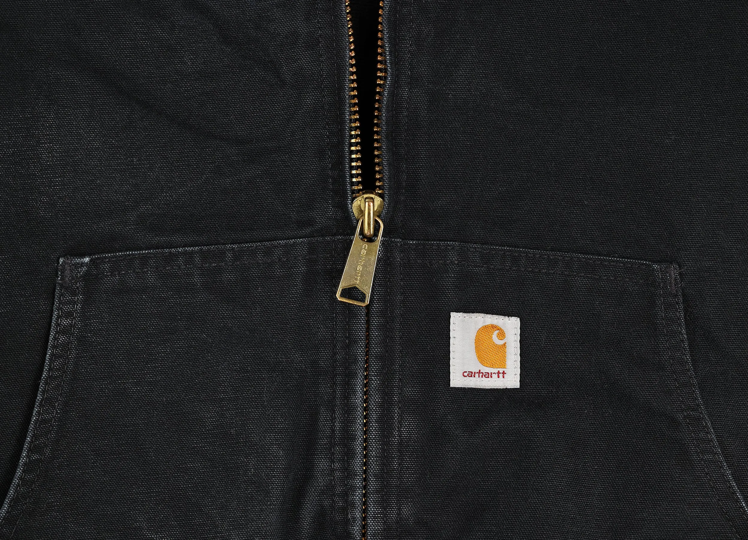 Carhartt Hooded Work Jacket - Black - XXL