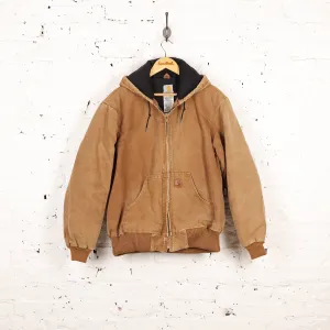 Carhartt Hooded Work Jacket - Brown - M