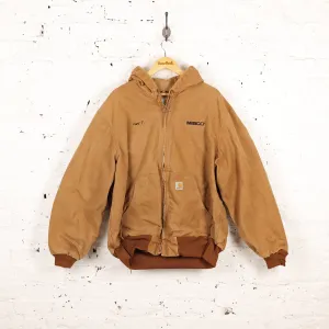 Carhartt Hooded Work Jacket - Brown - XXL