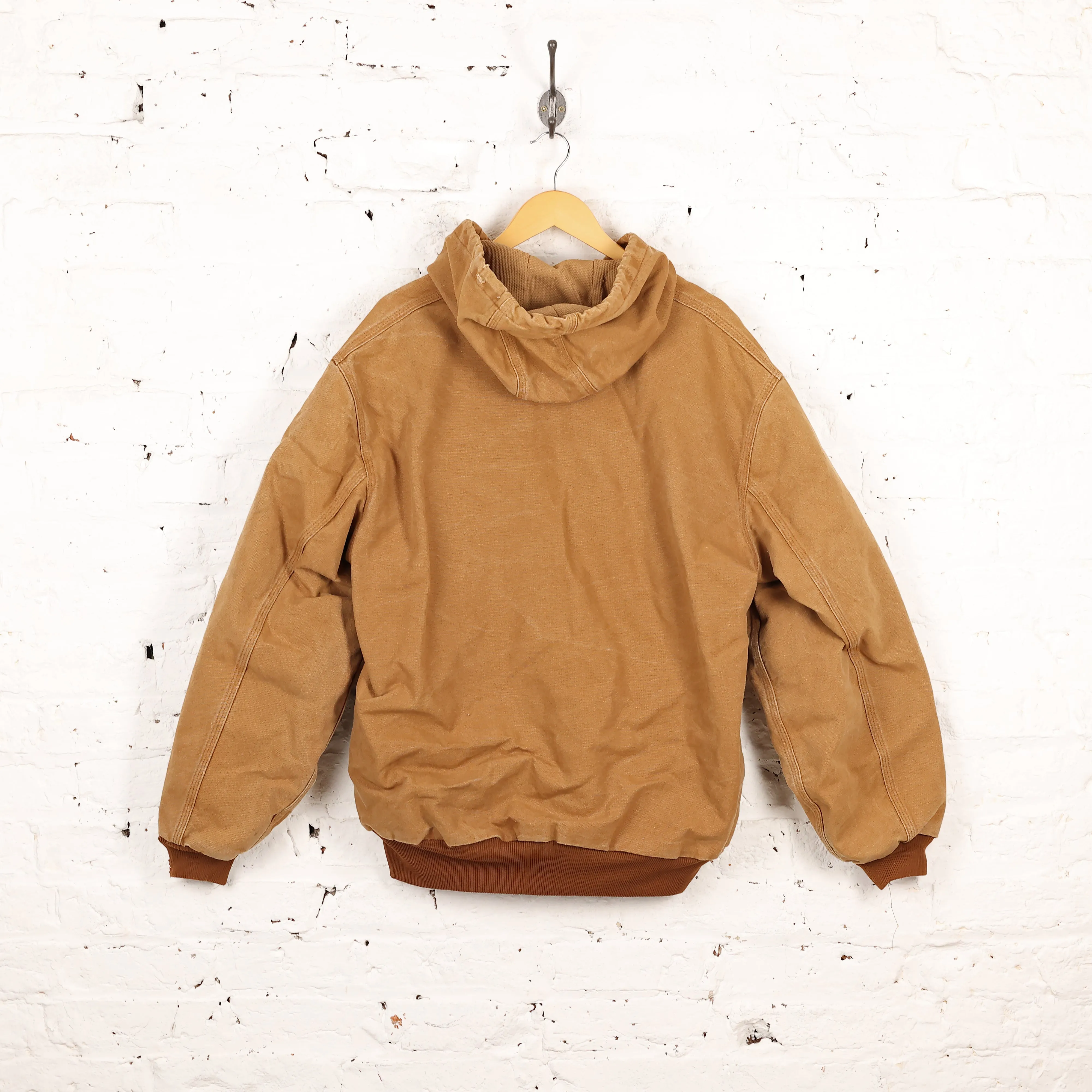 Carhartt Hooded Work Jacket - Brown - XXL