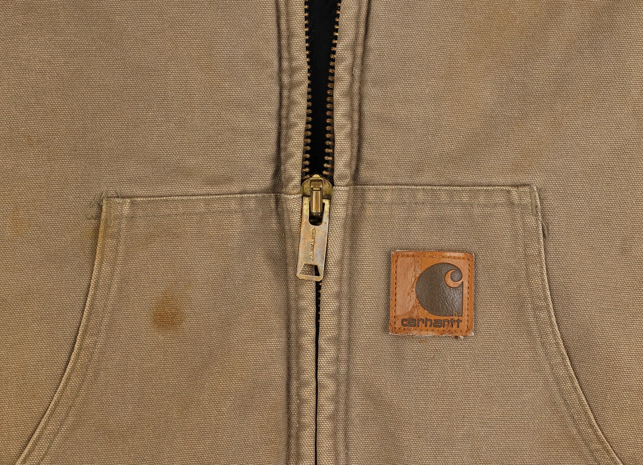 Carhartt Hooded Work Jacket - Green - M