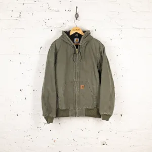 Carhartt Hooded Work Jacket - Green - M