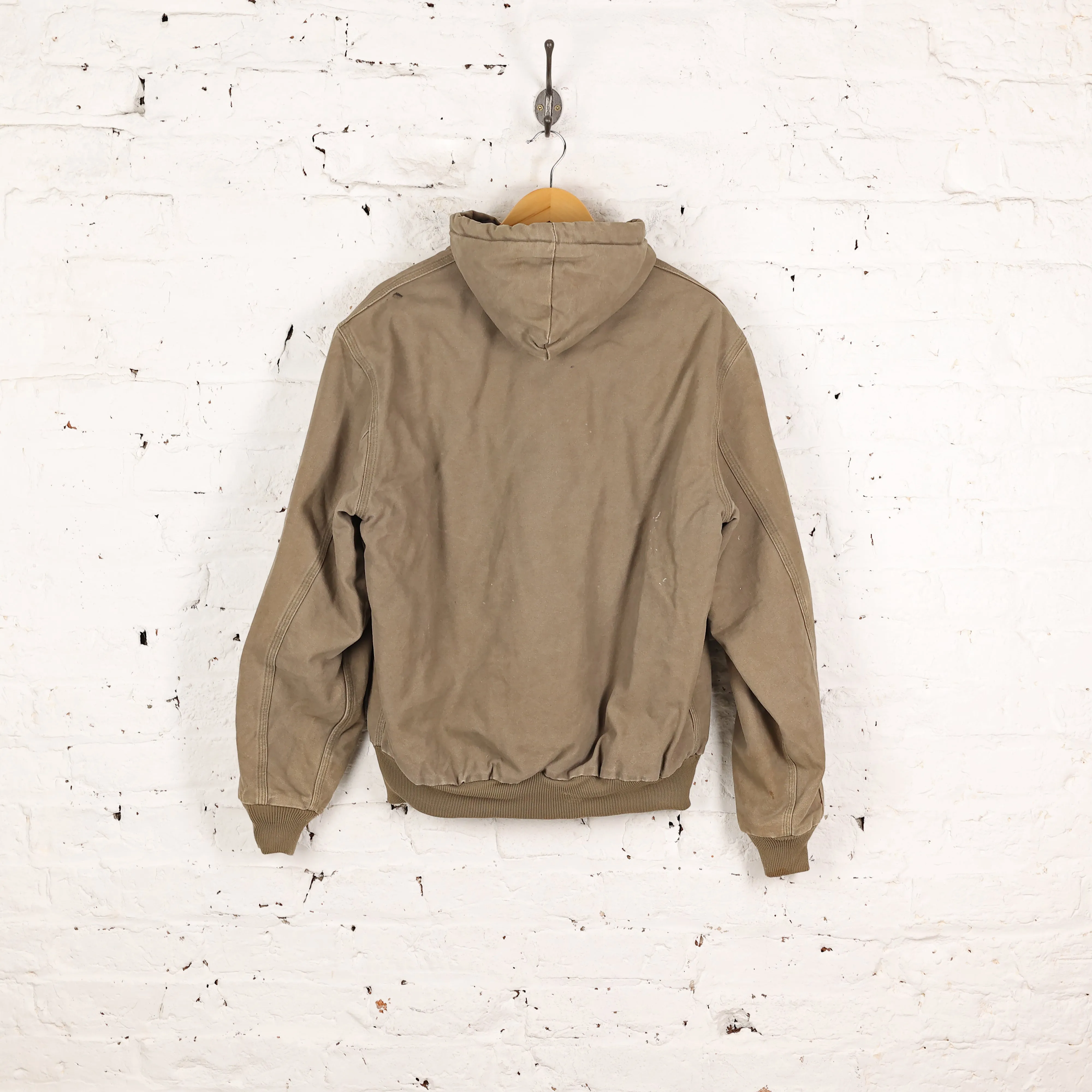 Carhartt Hooded Work Jacket - Green - M