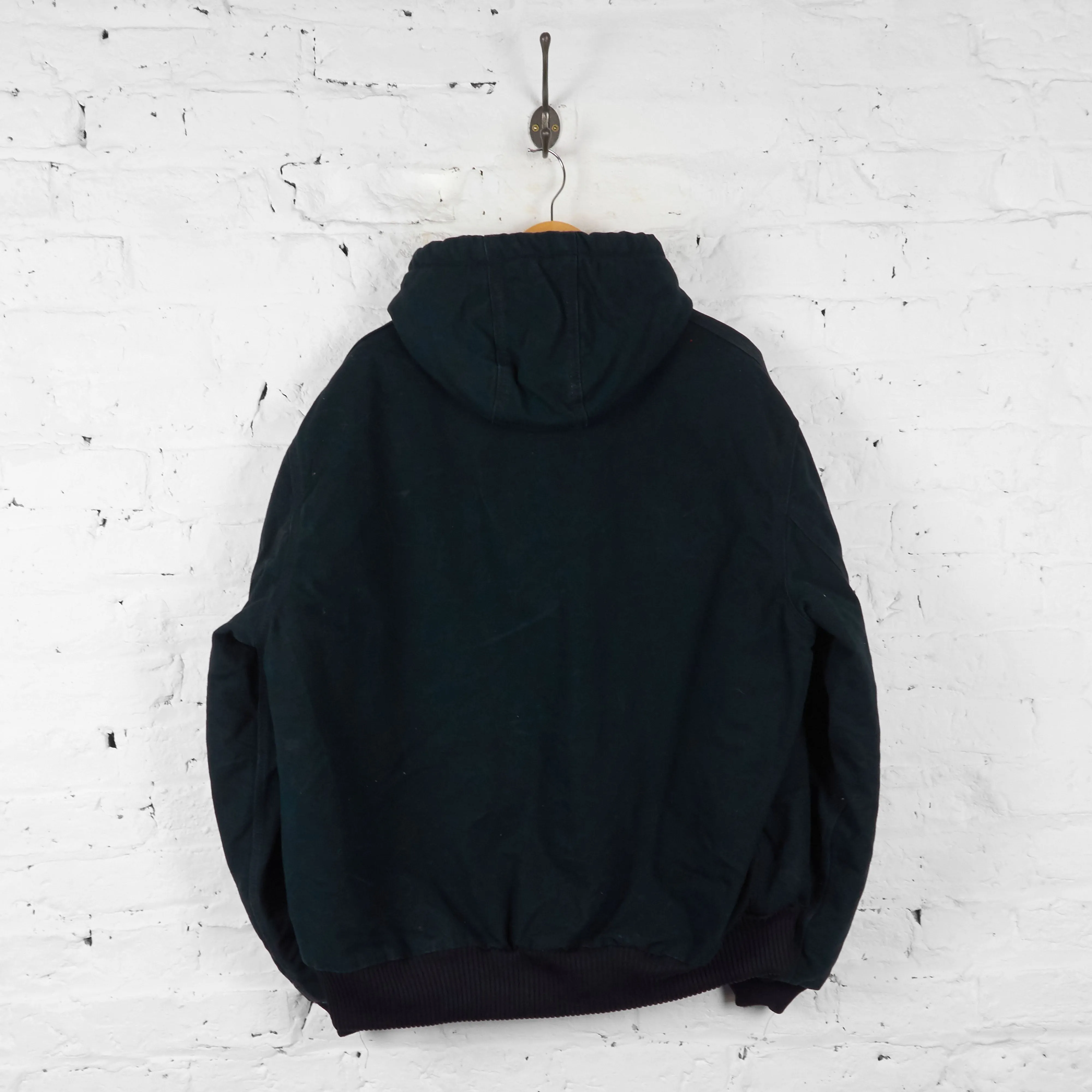 Carhartt Hooded Worker Jacket - Black - XL