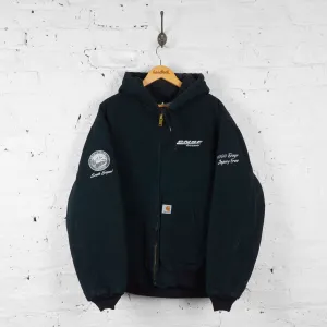 Carhartt Hooded Worker Jacket - Black - XL