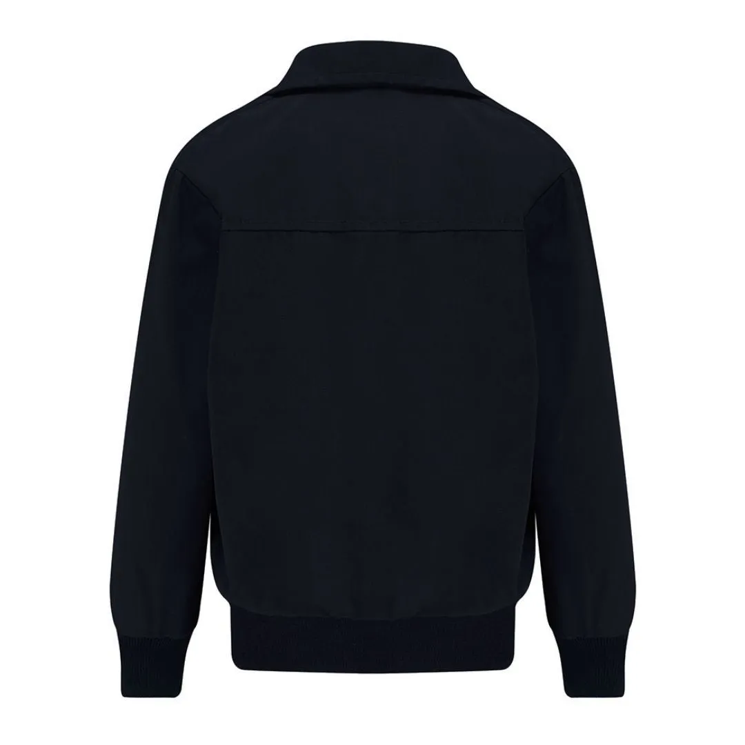 Carnaby Girls Bomber Jacket - Raven Black