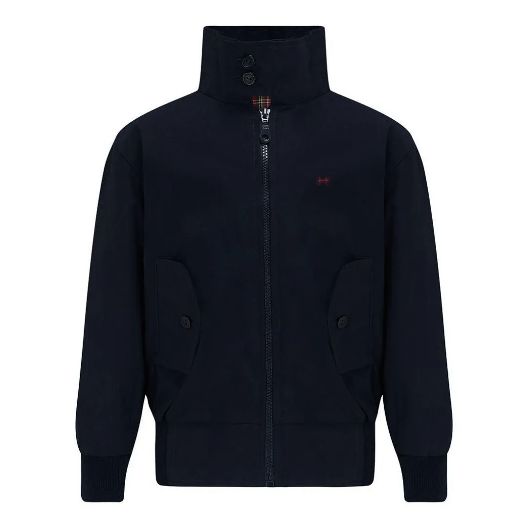 Carnaby Girls Bomber Jacket - Raven Black